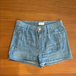 MOTHER Light Blue Jean Shorts